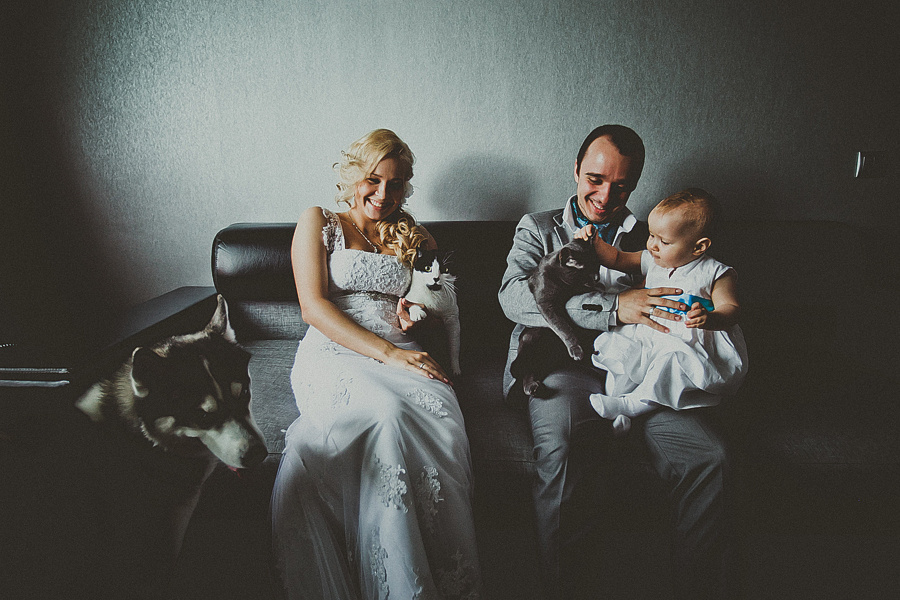 Клим и Надежда, дочь Мия, г. Cанкт-Петербург. Фотограф Полина Егорова город Тюмень