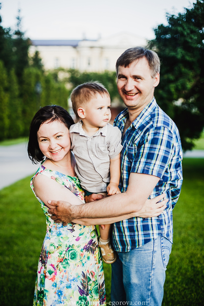 Гриша и родители. Фотограф Полина Егорова город Тюмень