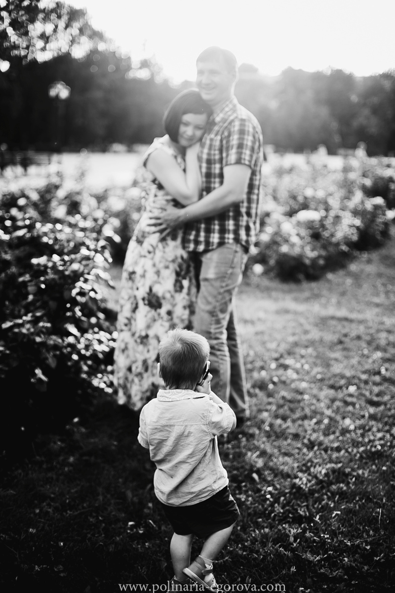 Гриша и родители. Фотограф Полина Егорова город Тюмень