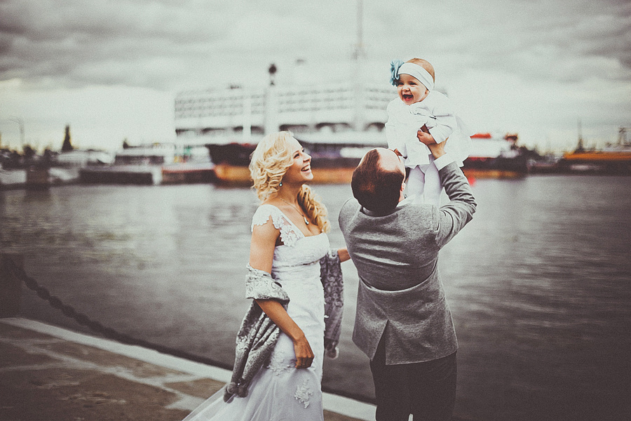 Клим и Надежда, дочь Мия, г. Cанкт-Петербург. Фотограф Полина Егорова город Тюмень