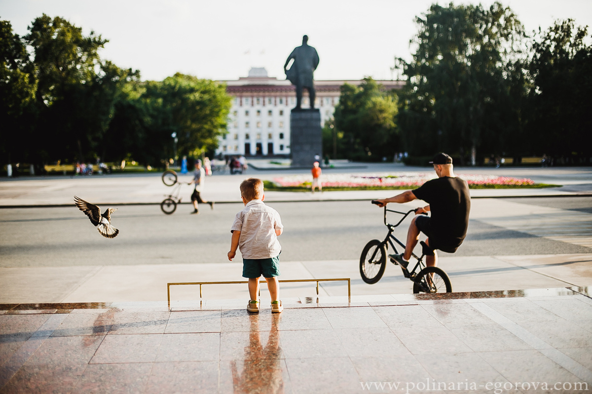 Гриша и родители. Фотограф Полина Егорова город Тюмень