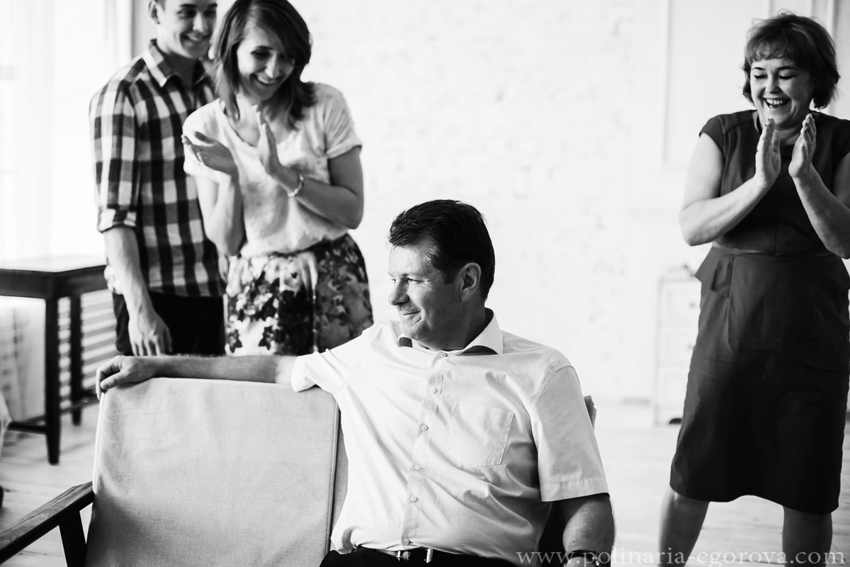 Яна дома. С семьей. Фотограф Полина Егорова город Тюмень