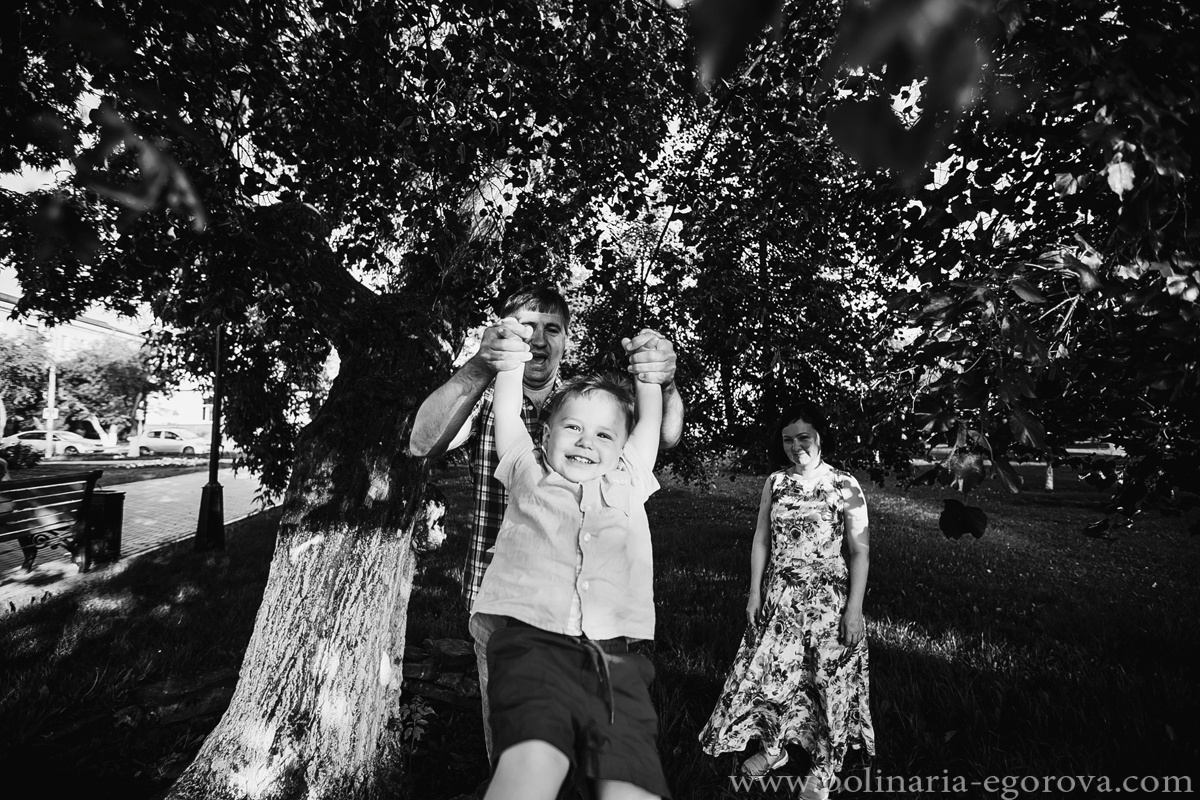 Гриша и родители. Фотограф Полина Егорова город Тюмень