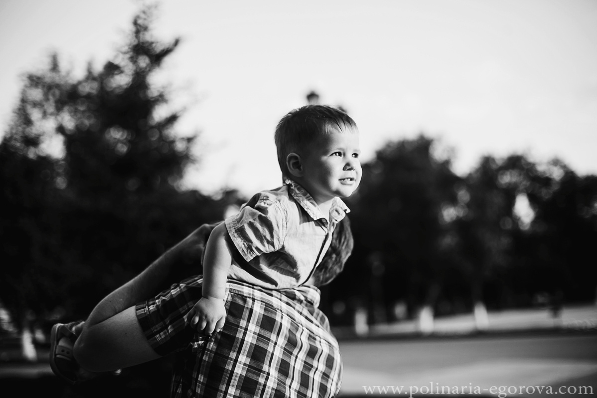 Гриша и родители. Фотограф Полина Егорова город Тюмень