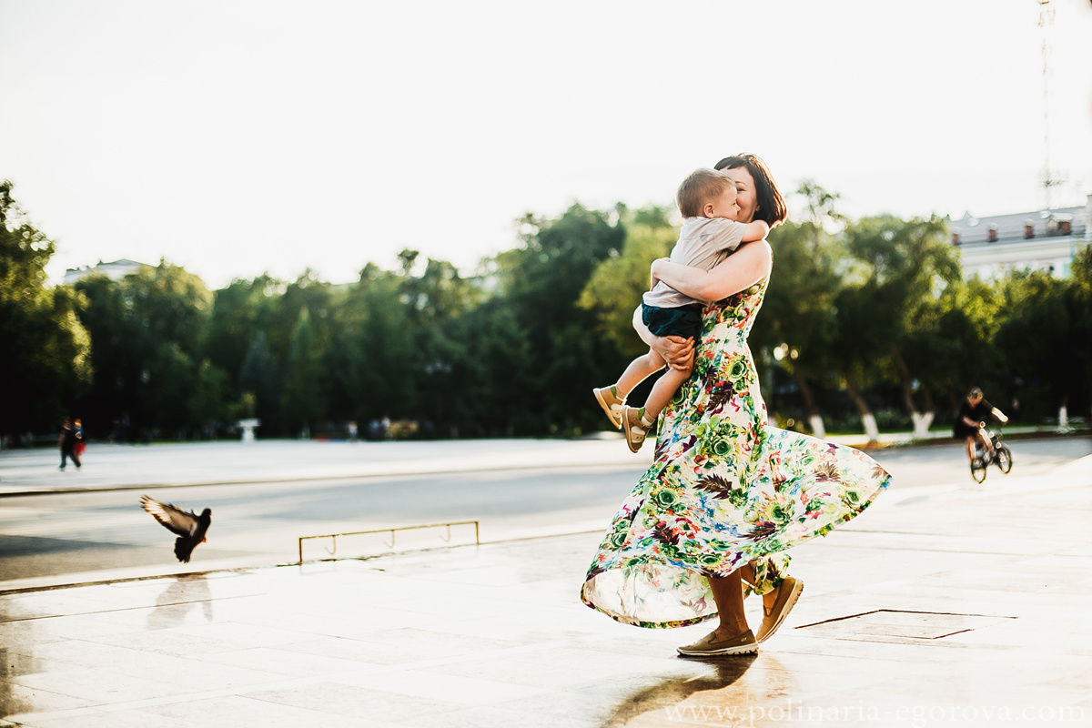 Гриша и родители. Фотограф Полина Егорова город Тюмень