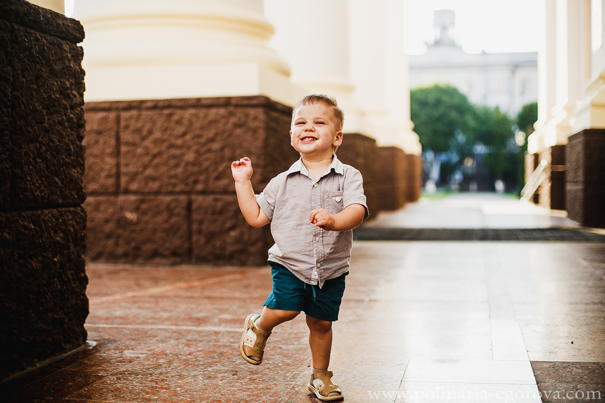 Гриша и родители. Фотограф Полина Егорова город Тюмень
