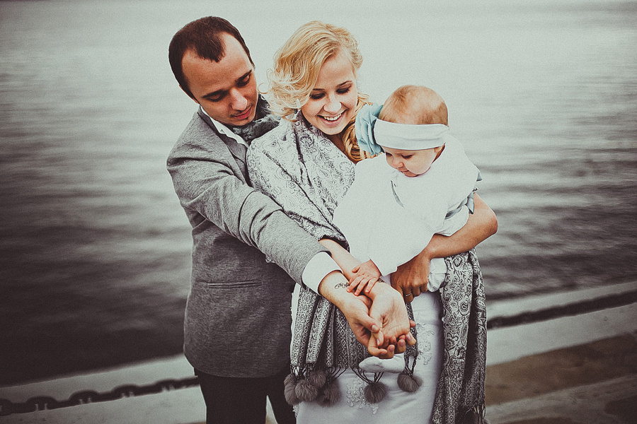 Клим и Надежда, дочь Мия, г. Cанкт-Петербург. Фотограф Полина Егорова город Тюмень