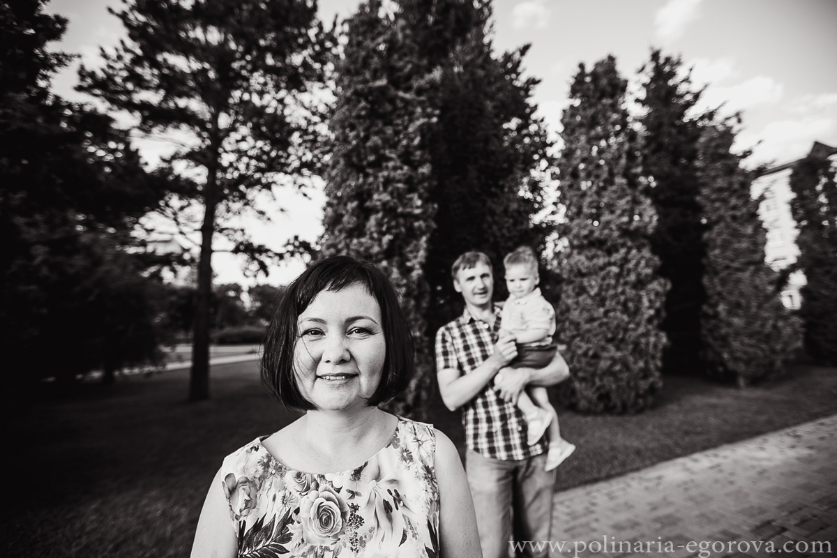 Гриша и родители. Фотограф Полина Егорова город Тюмень