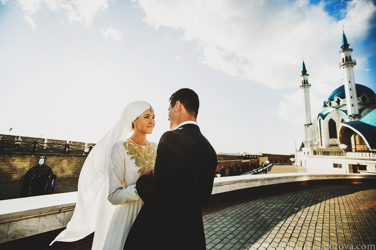 Молодожены. г.Казань. Фотограф Полина Егорова город Тюмень
