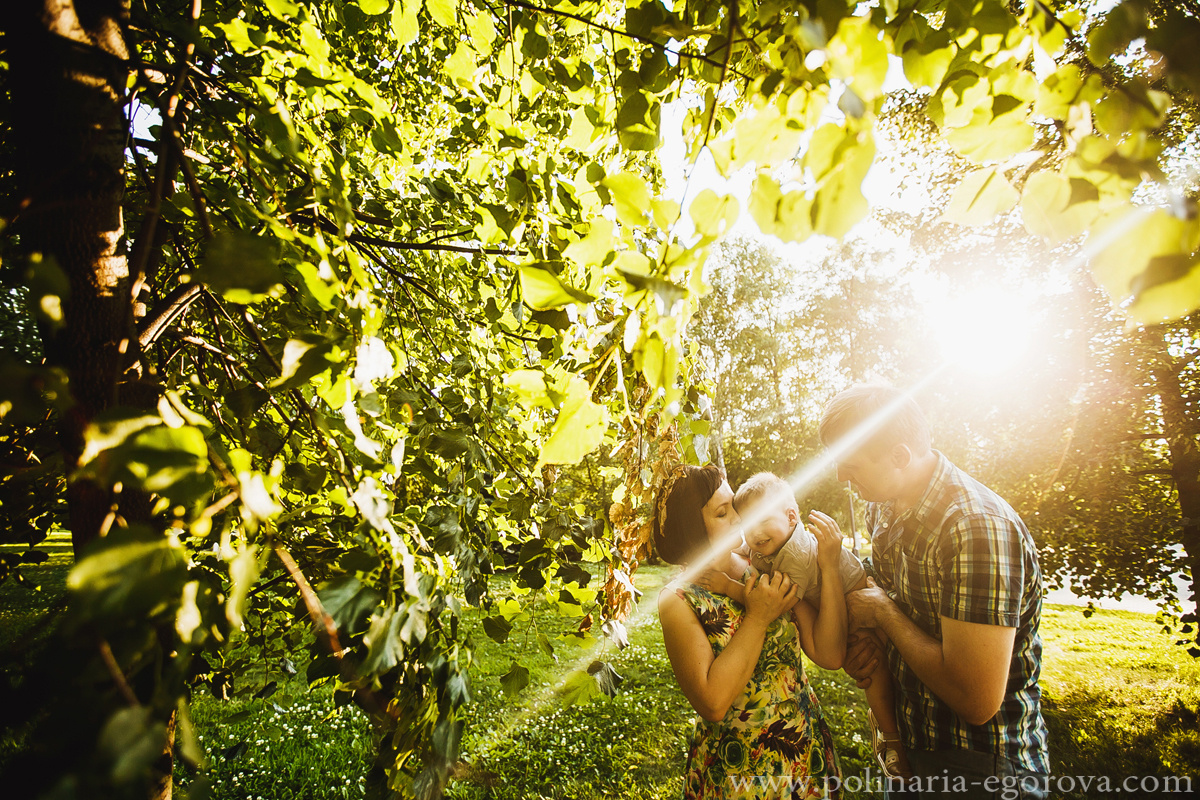 Гриша и родители. Фотограф Полина Егорова город Тюмень