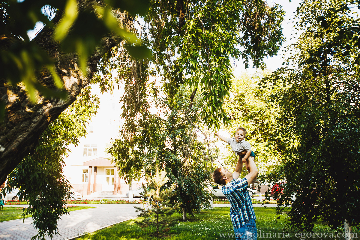 Гриша и родители. Фотограф Полина Егорова город Тюмень