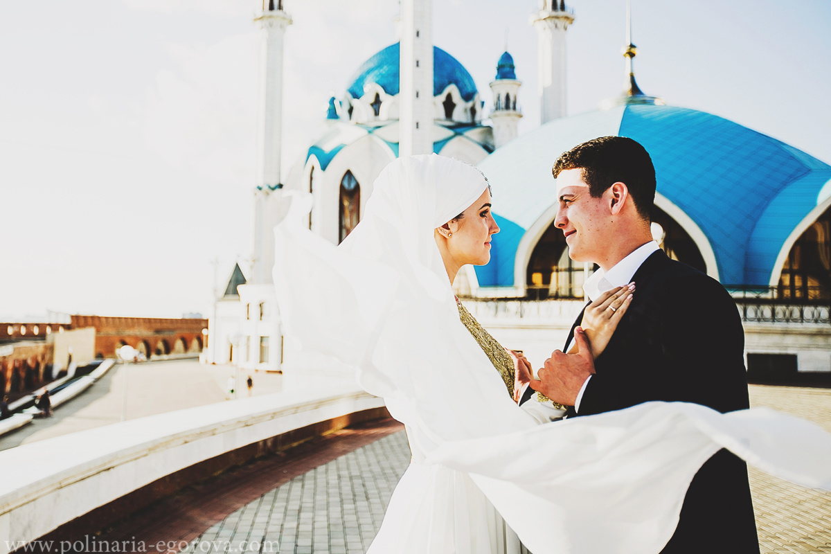 Молодожены. г.Казань. Фотограф Полина Егорова город Тюмень