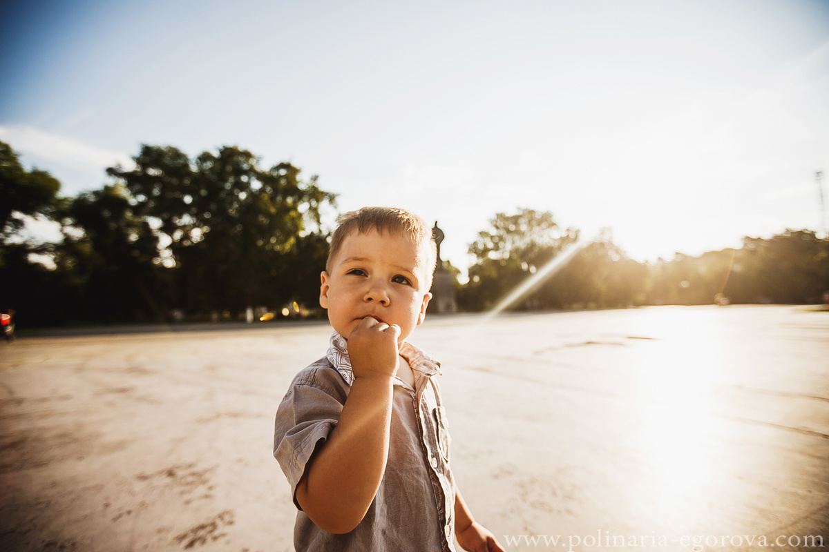 Гриша и родители. Фотограф Полина Егорова город Тюмень