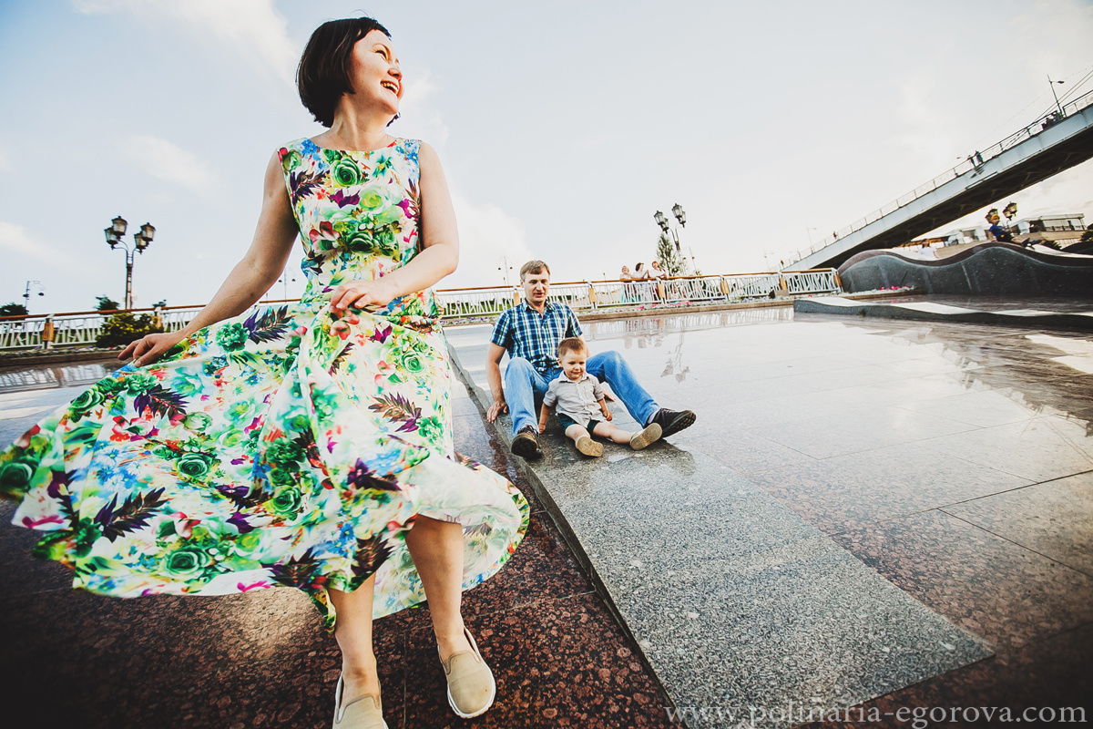 Гриша и родители. Фотограф Полина Егорова город Тюмень