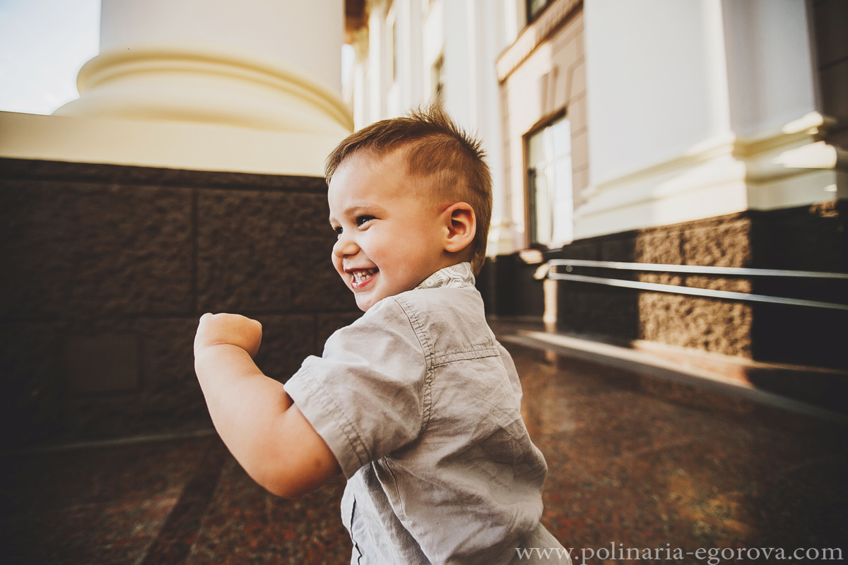 Гриша и родители. Фотограф Полина Егорова город Тюмень