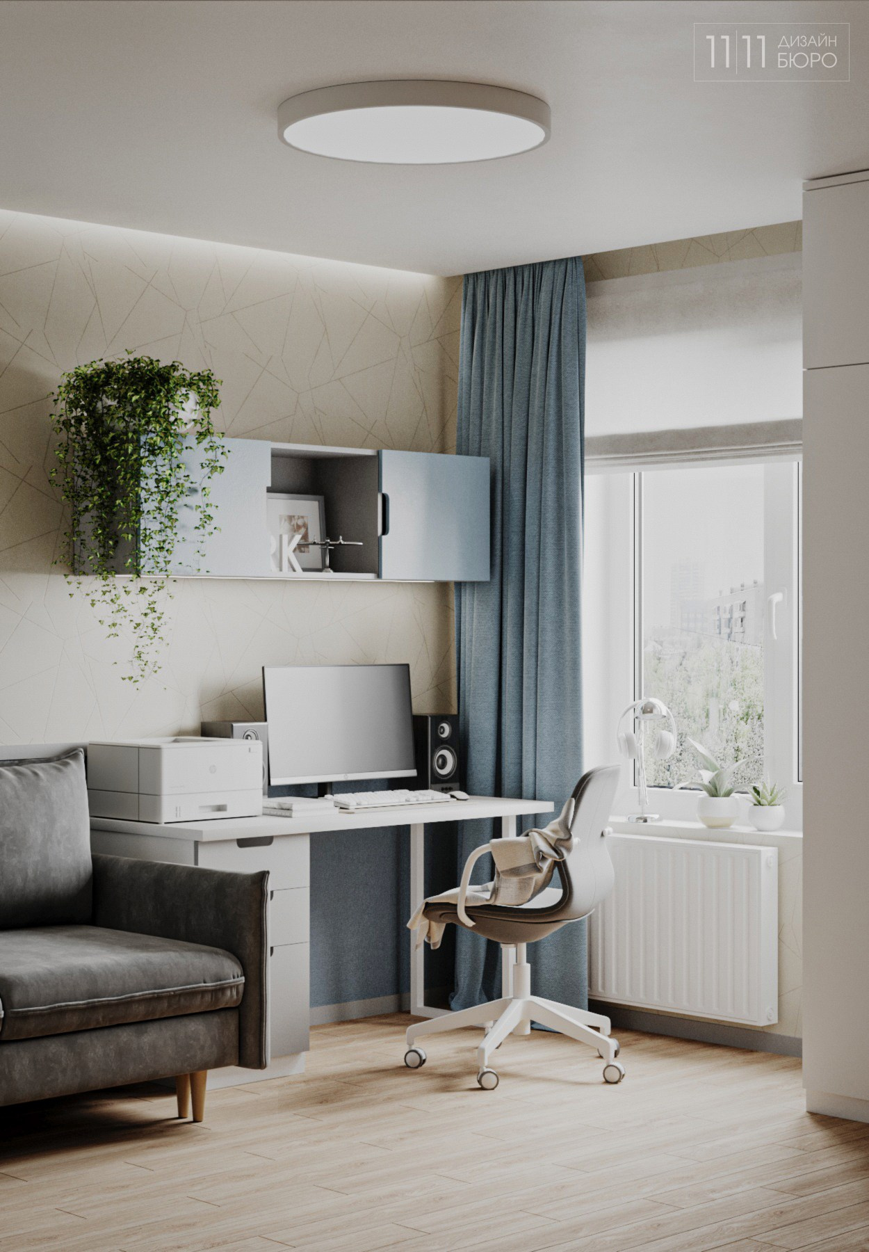 Рабочее место в детской для мальчика