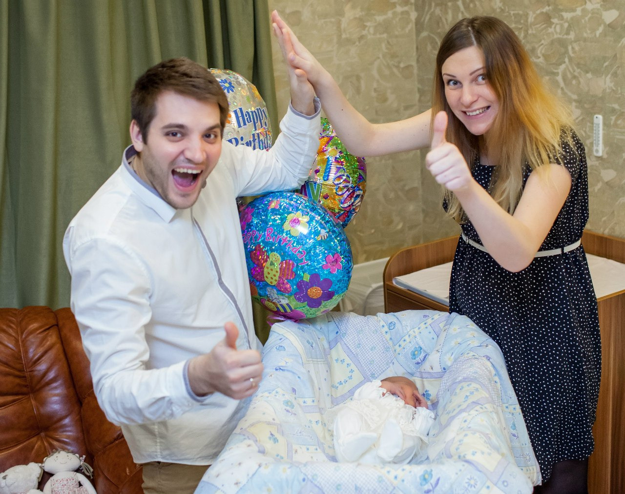 Выписка из роддома. Свадебный, семейный, детский фотограф в Санкт-Петербурге