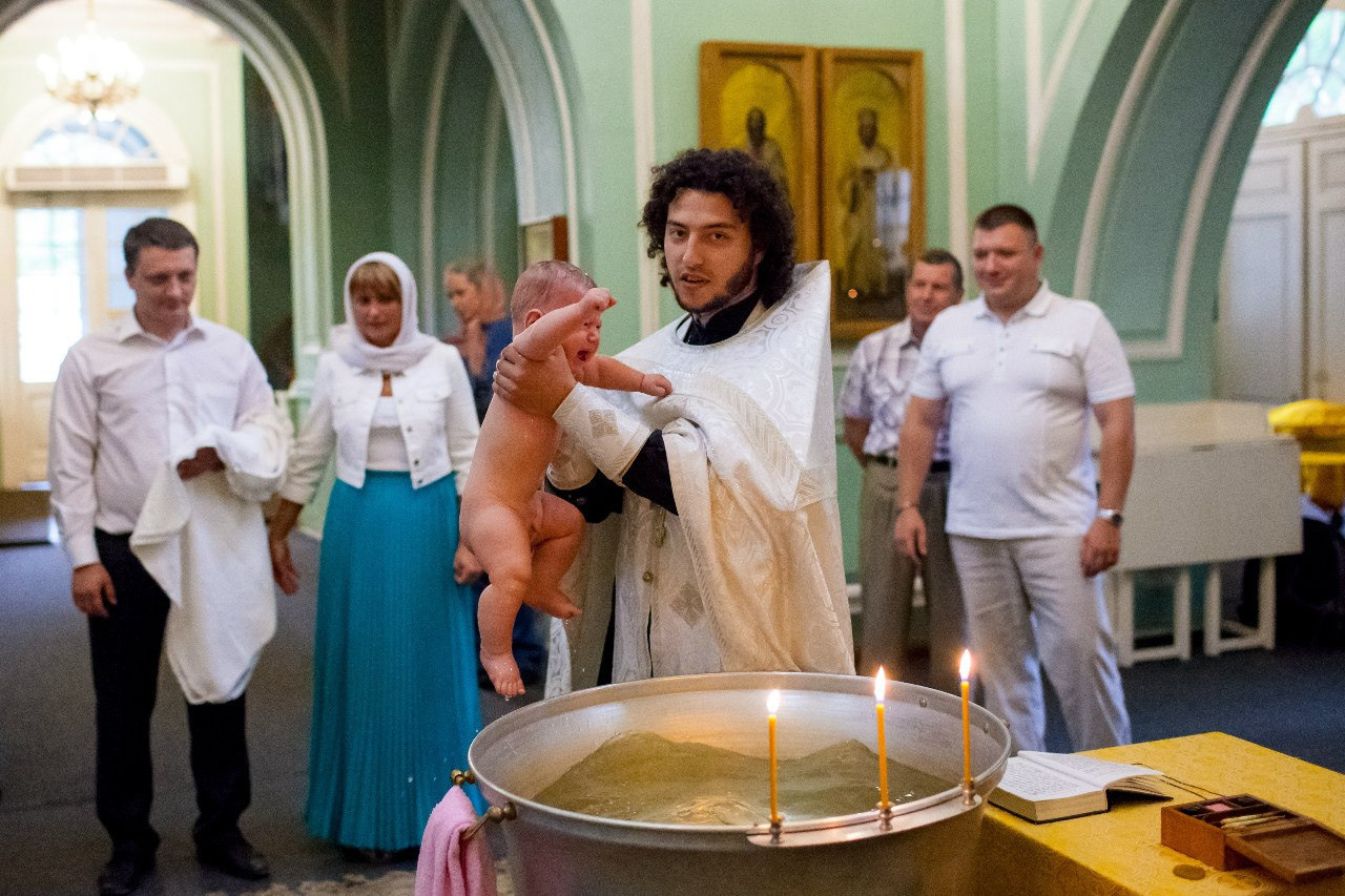 Таинство крещения. Свадебный, семейный, детский фотограф в Санкт-Петербурге