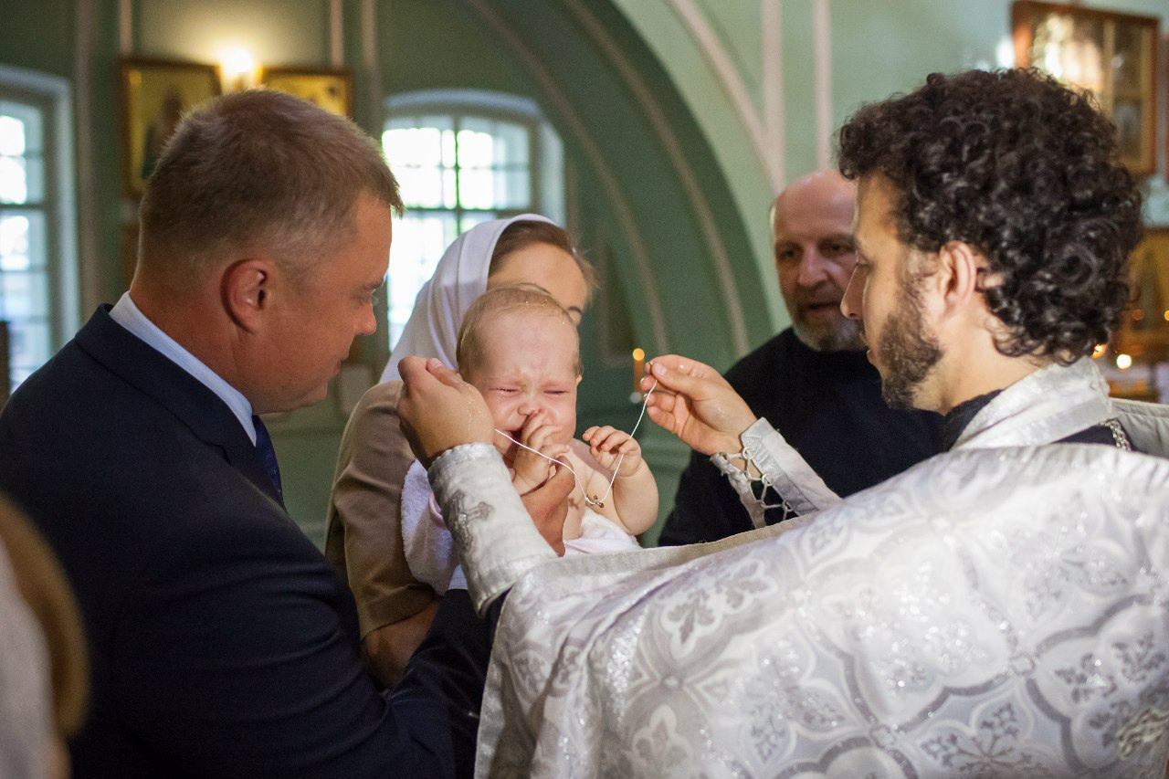 Таинство крещения. Свадебный, семейный, детский фотограф в Санкт-Петербурге