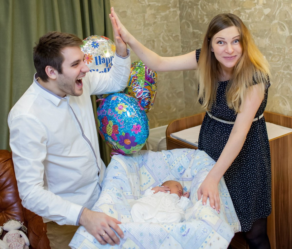 Выписка из роддома. Свадебный, семейный, детский фотограф в Санкт-Петербурге