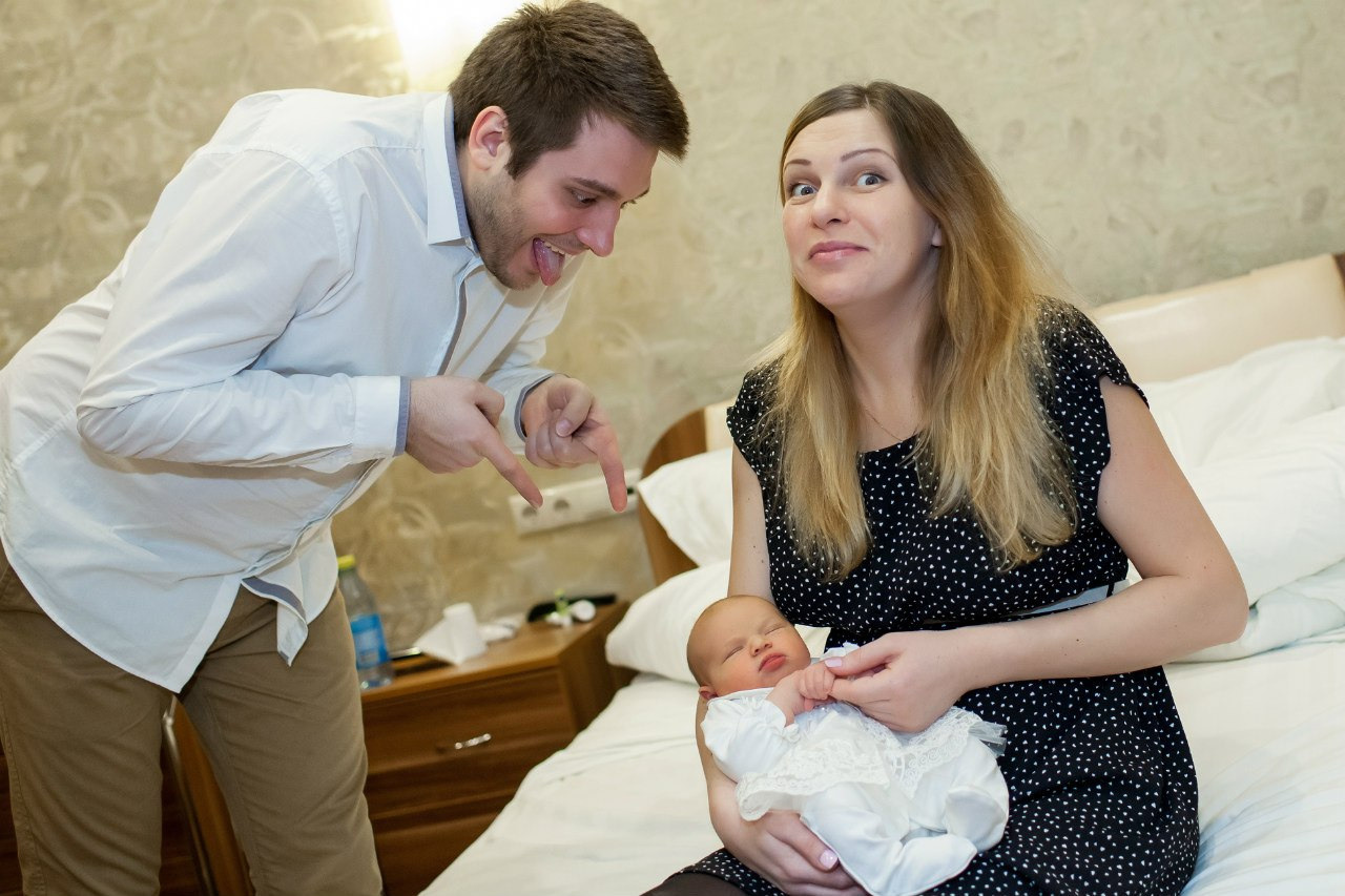 Выписка из роддома. Свадебный, семейный, детский фотограф в Санкт-Петербурге