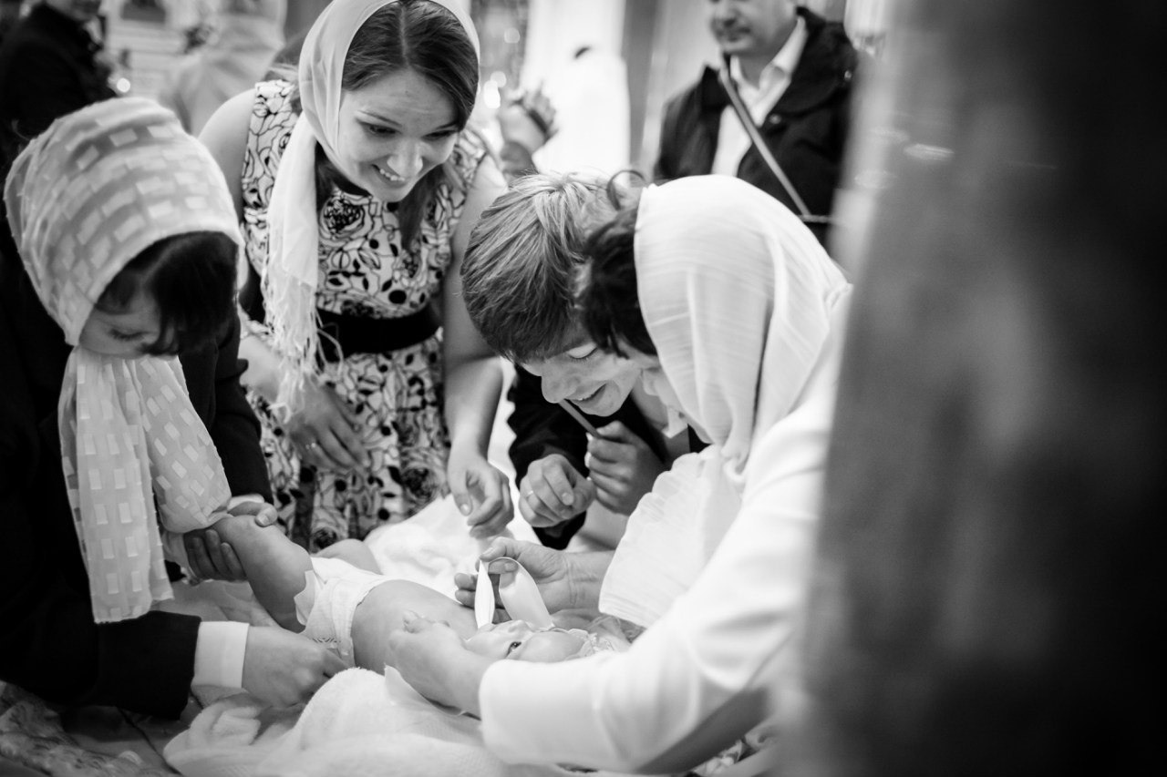 Таинство крещения. Свадебный, семейный, детский фотограф в Санкт-Петербурге