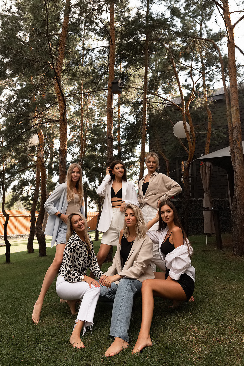 Групповые сьемки (например: девичник или сьемка для бренда). Звягинцева Анастасия. Художественный женский фотограф, Самара Москва