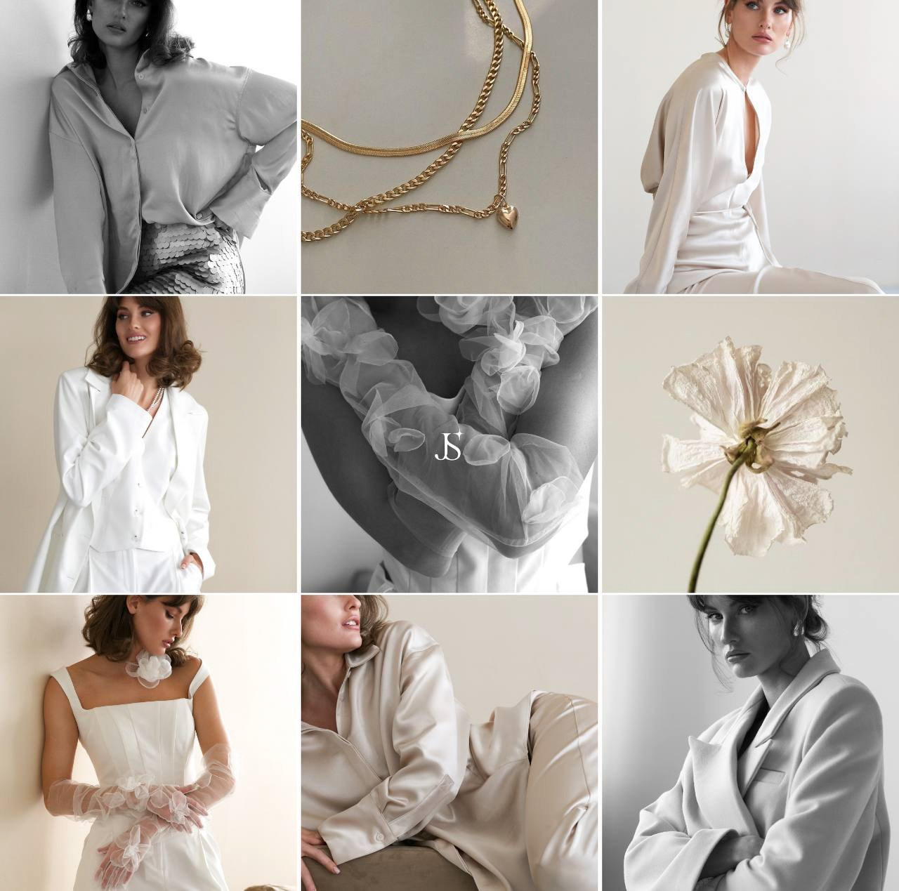 Итоговый вариант ленты для бренда одежды Je sense