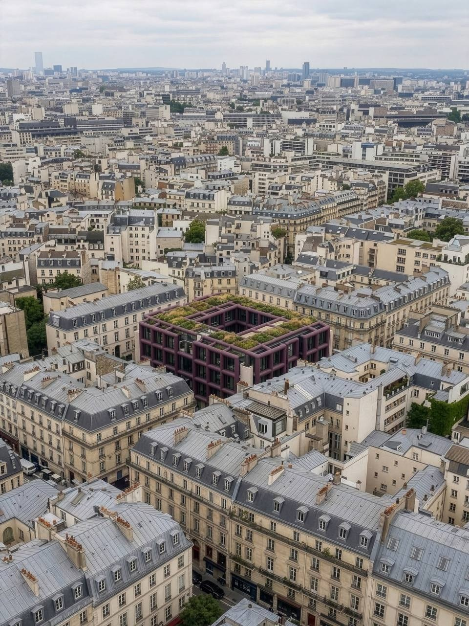 PARIS, REIMAGINED от @matitectura. RED ROBOT DESIGN