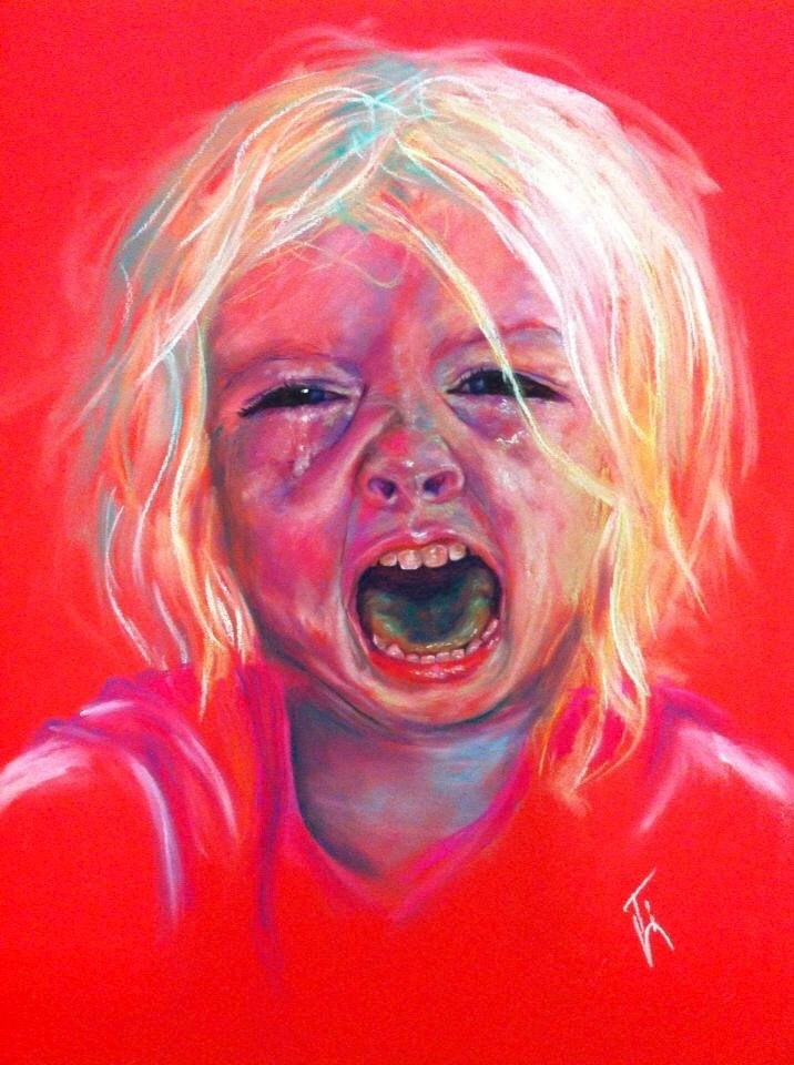 Pastels. Portrait Artist and Illustrator Alevtina Golovin