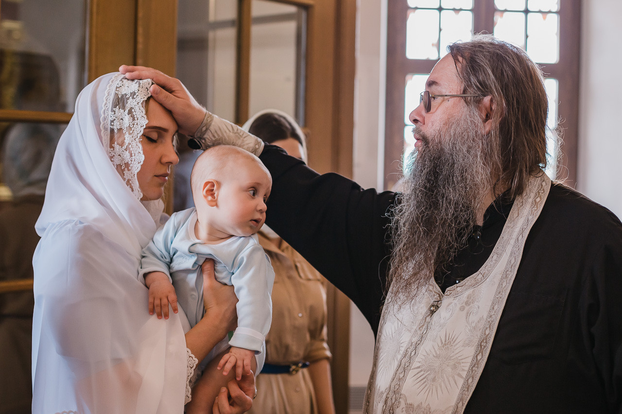 Крещение Дмитрия. Семейный фотограф Николаева Ольга
