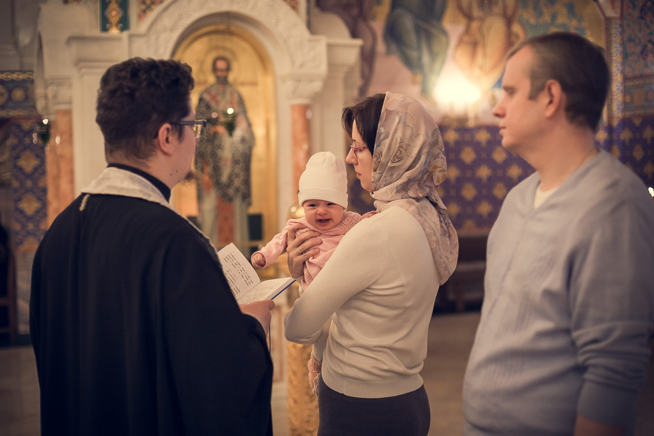 Крещение Вероники. Семейный фотограф Николаева Ольга