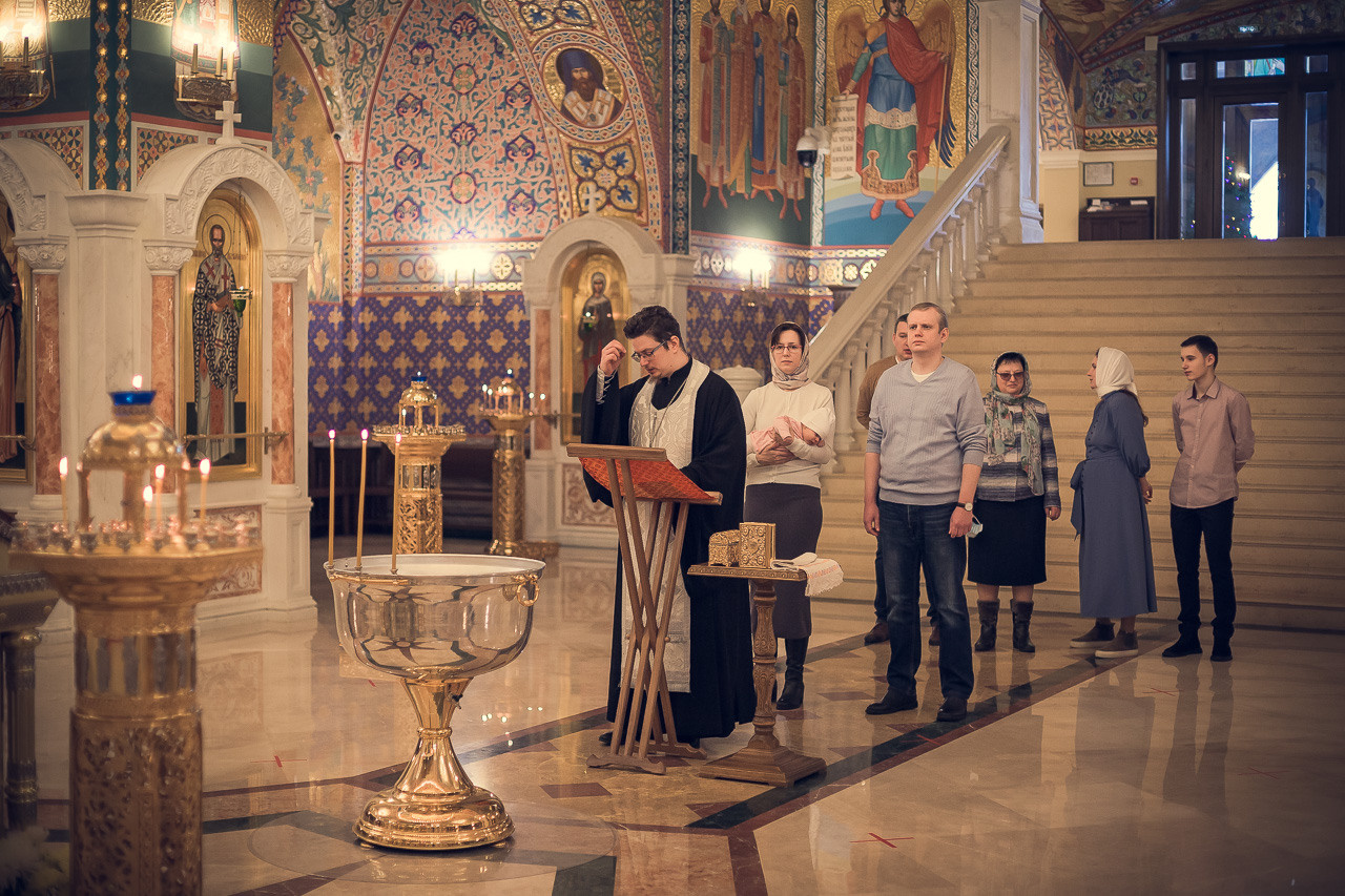 Крещение Вероники. Семейный фотограф Николаева Ольга
