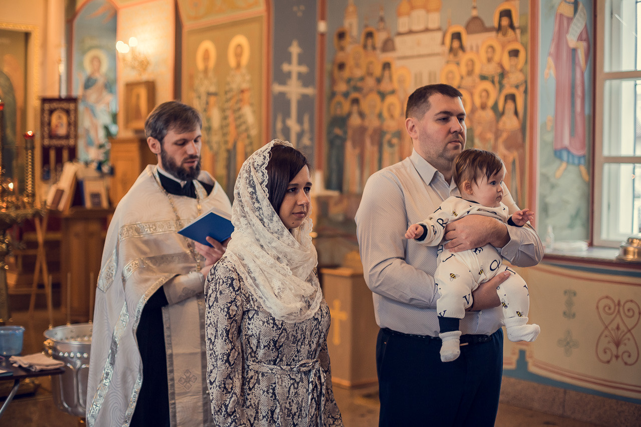 Крещение Евы. Семейный фотограф Николаева Ольга