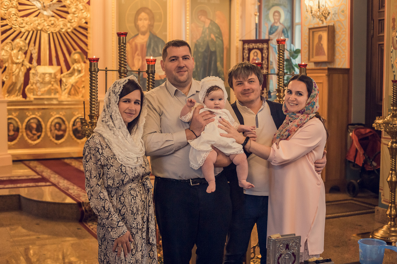 Крещение Евы. Семейный фотограф Николаева Ольга