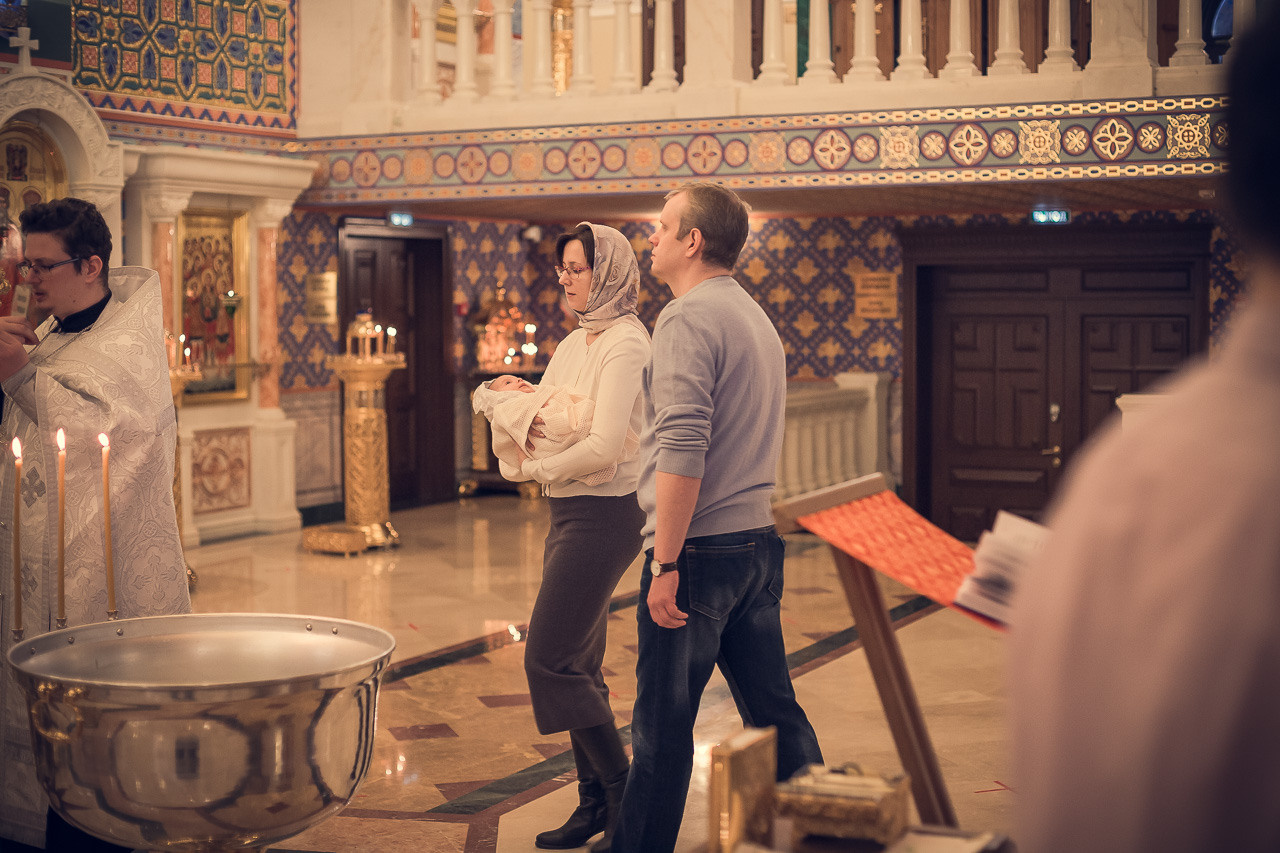 Крещение Вероники. Семейный фотограф Николаева Ольга