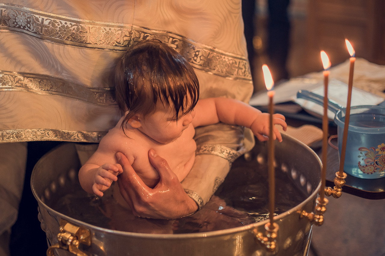 Крещение Евы. Семейный фотограф Николаева Ольга