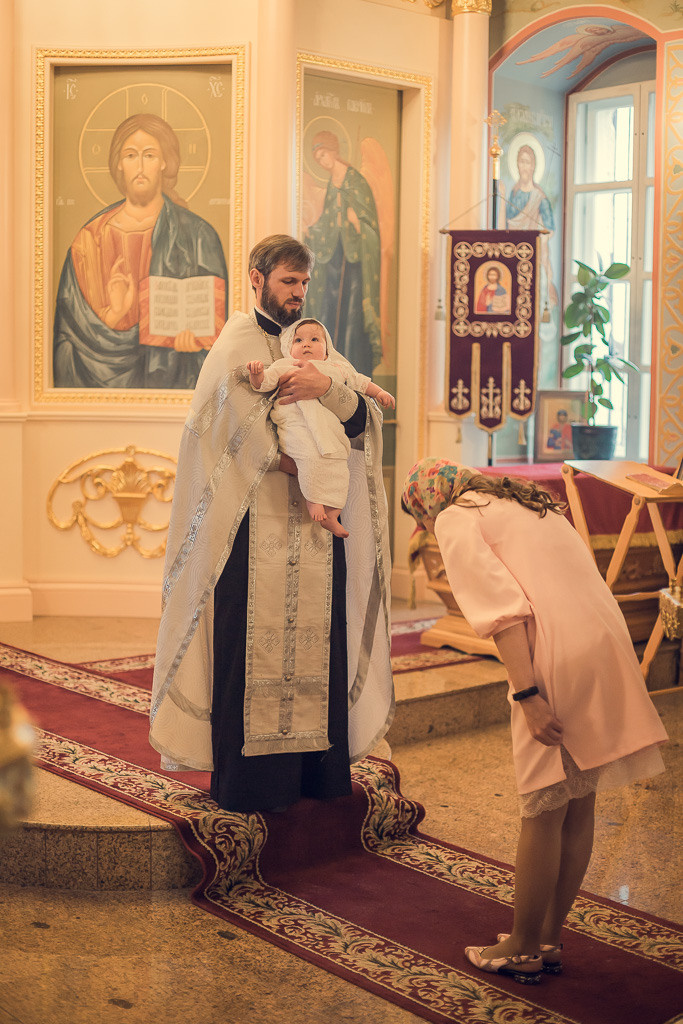 Крещение Евы. Семейный фотограф Николаева Ольга