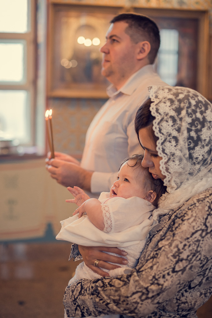 Крещение Евы. Семейный фотограф Николаева Ольга