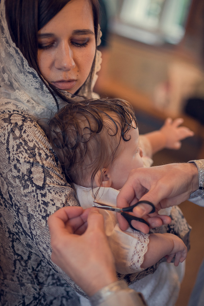 Крещение Евы. Семейный фотограф Николаева Ольга