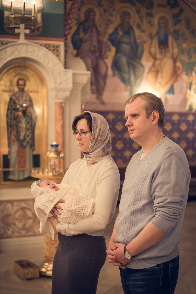 Крещение Вероники. Семейный фотограф Николаева Ольга