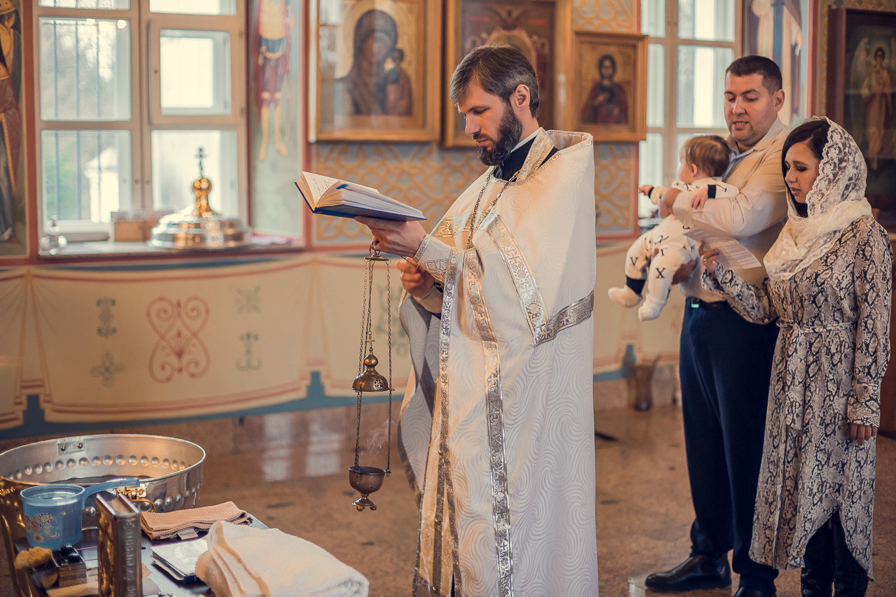 Крещение Евы. Семейный фотограф Николаева Ольга