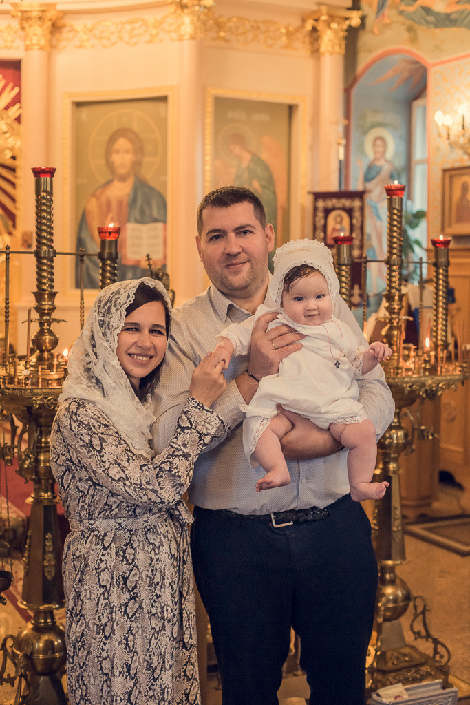 Крещение Евы. Семейный фотограф Николаева Ольга