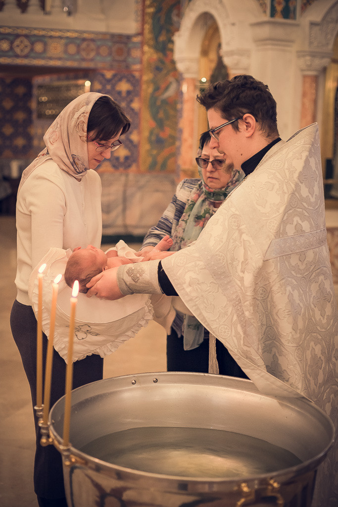 Крещение Вероники. Семейный фотограф Николаева Ольга