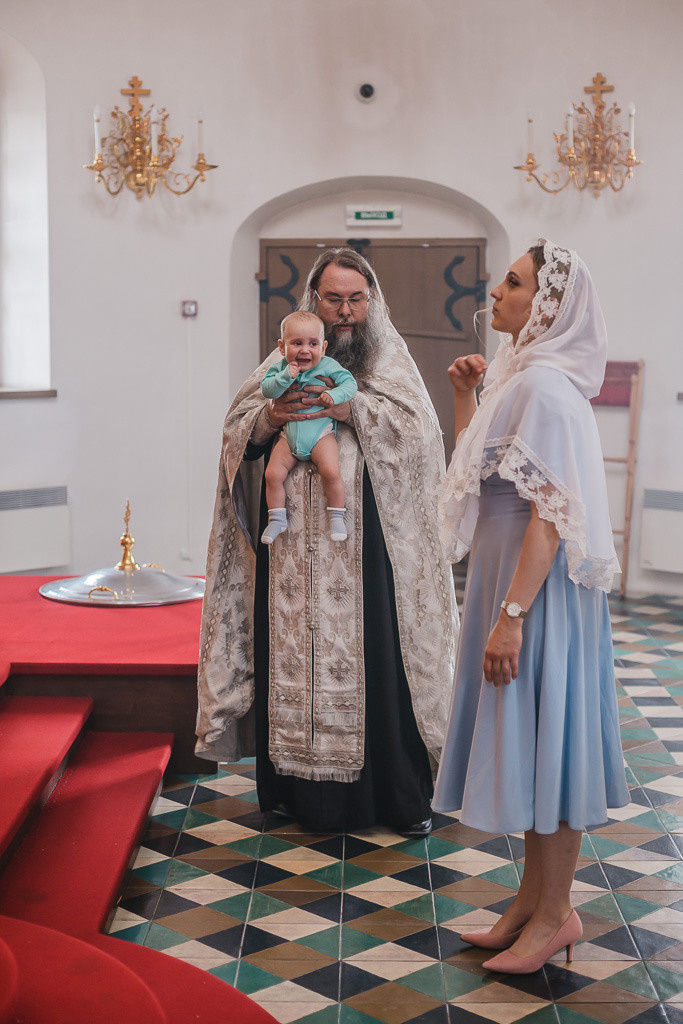 Крещение Дмитрия. Семейный фотограф Николаева Ольга