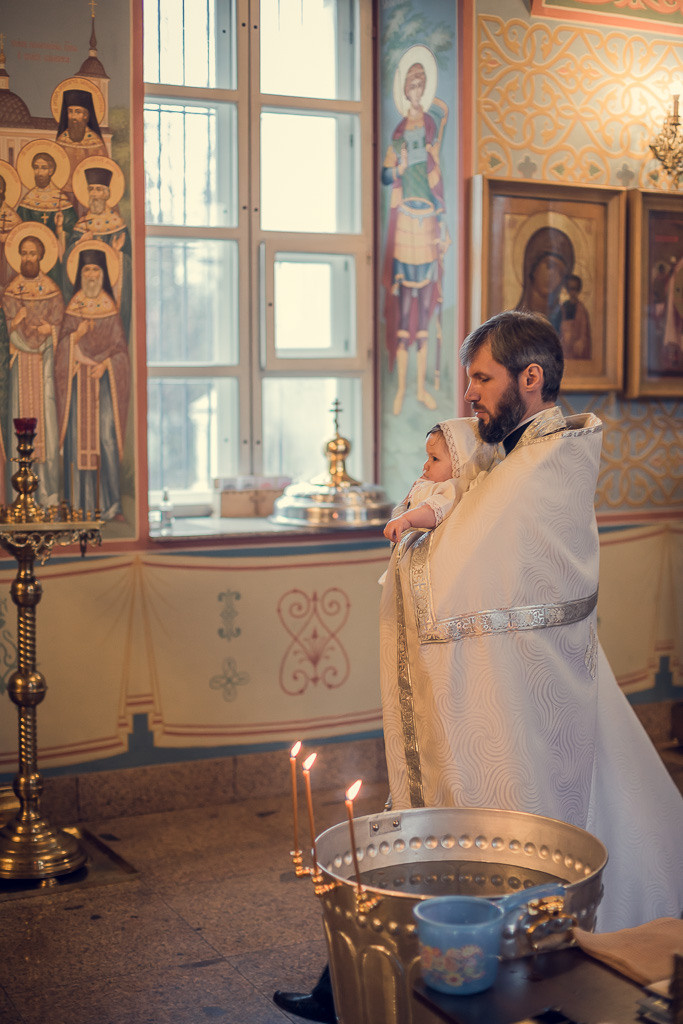 Крещение Евы. Семейный фотограф Николаева Ольга
