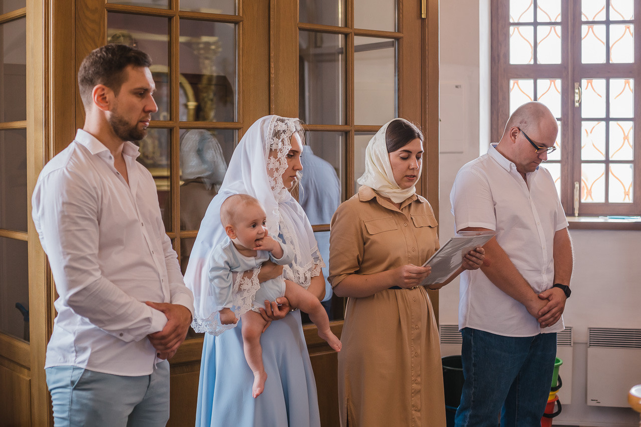 Крещение Дмитрия. Семейный фотограф Николаева Ольга