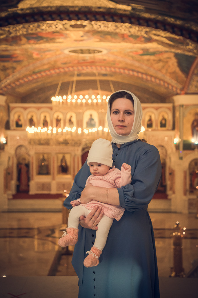 Крещение Вероники. Семейный фотограф Николаева Ольга