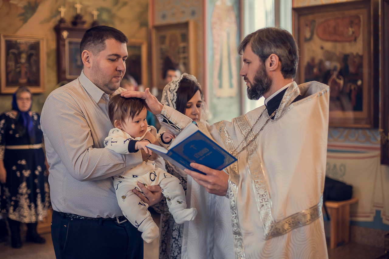 Крещение Евы. Семейный фотограф Николаева Ольга