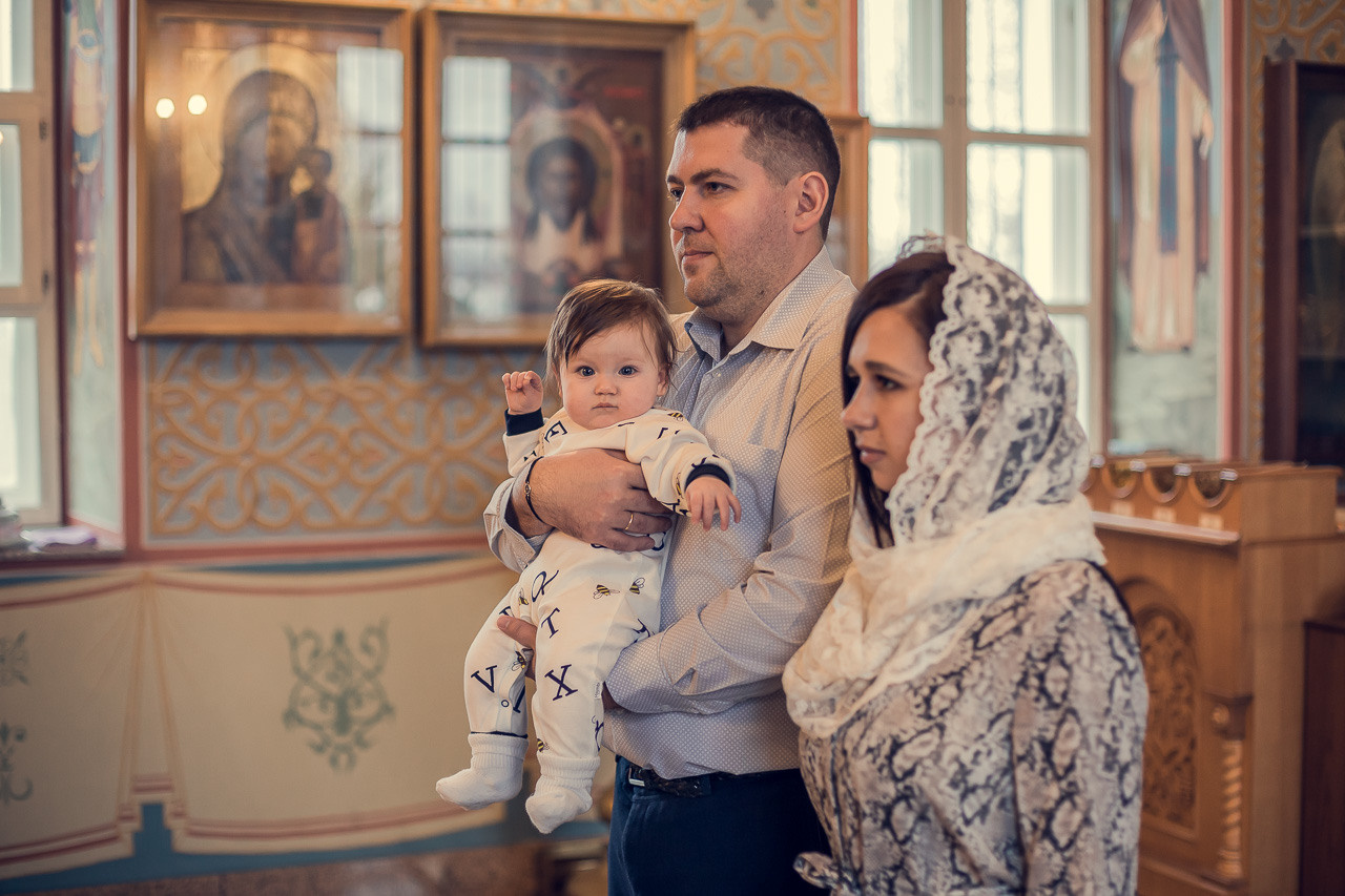 Крещение Евы. Семейный фотограф Николаева Ольга